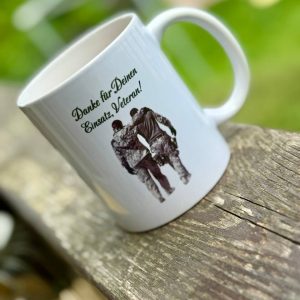 Gedenktasse für Einsatzveteranen