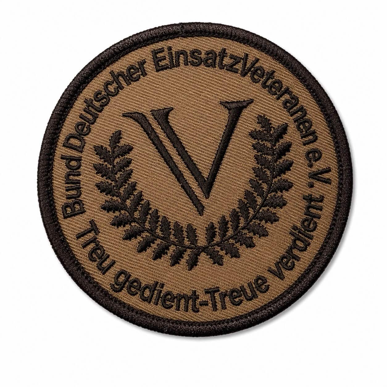 Runder Aufnäher des Bund Deutscher EinsatzVeteranen