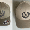 imageonline-co-merged-image Sandfarbene Veteranen-Cap mit gesticktem Emblem