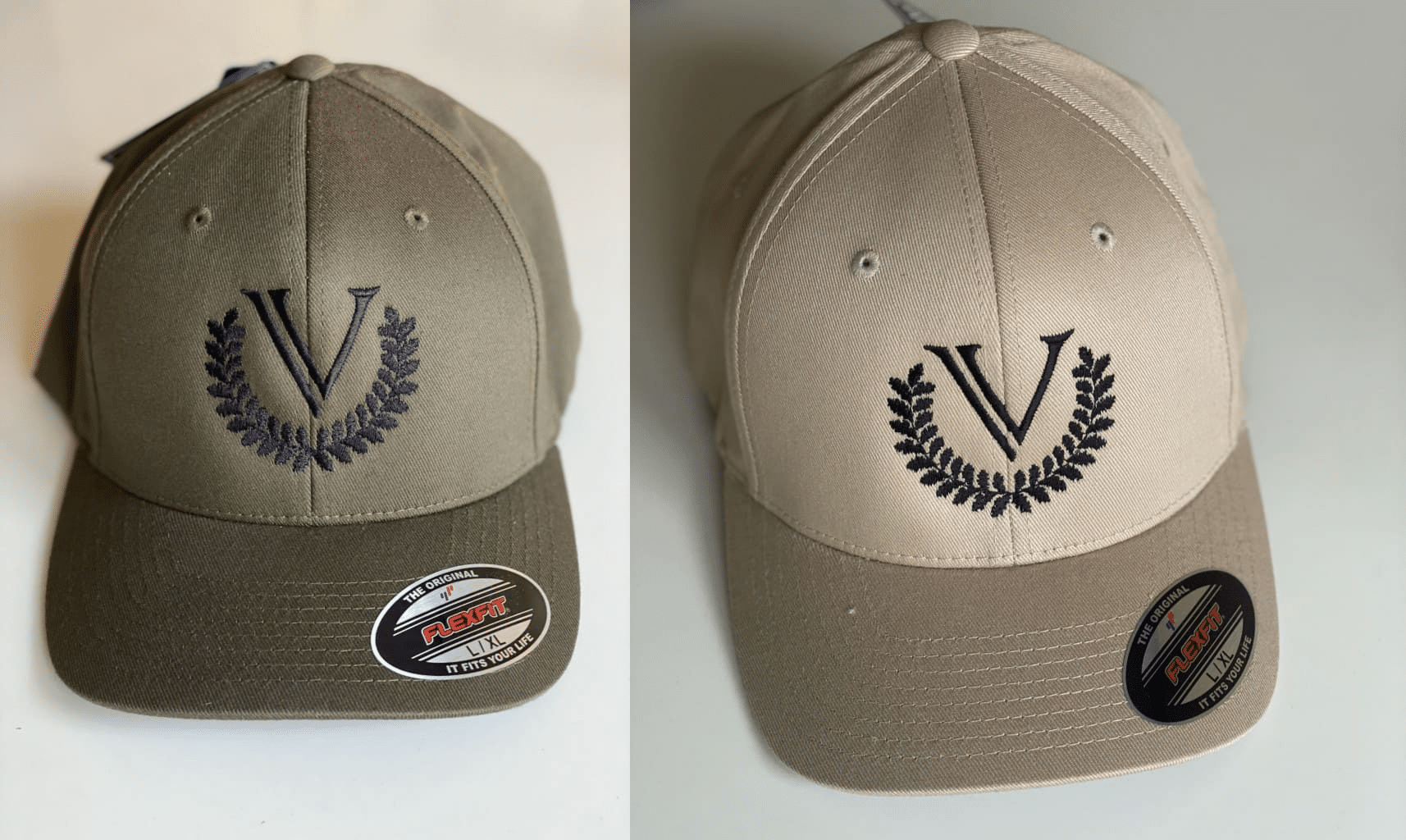 imageonline-co-merged-image Sandfarbene Veteranen-Cap mit gesticktem Emblem